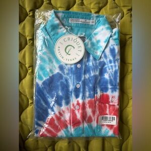 NWT Criquet Tie-dye Polo